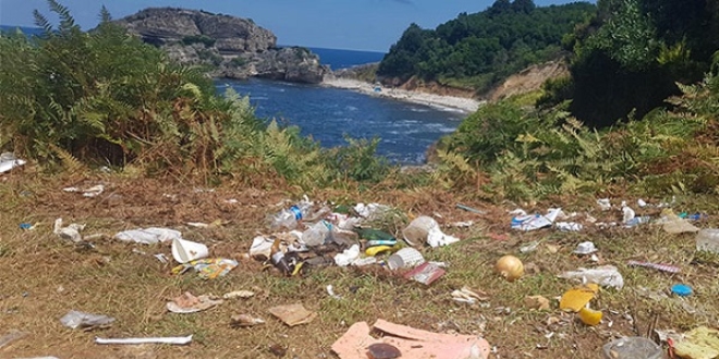 Gözde tatil beldesini bu hale geltirdiler