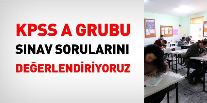 Cumartesi oturumları sona erdi. Adaylar, 2018 KPSS-A Grubu sorularını değerlendiriyor