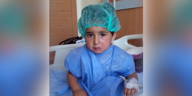 3 yaşındaki Kübra'nın ameliyat sonrası dünyası karardı