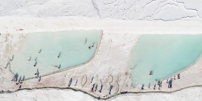 Pamukkale'de turist sayısı yüzde 46 arttı