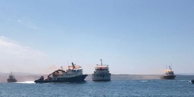 Cezayir'de el konulan 3 gemi 9 yıl sonra yeniden Türkiye'de