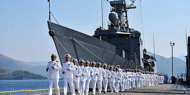Gediz Fırkateyni 12 ülkede 15 liman ziyaret etti