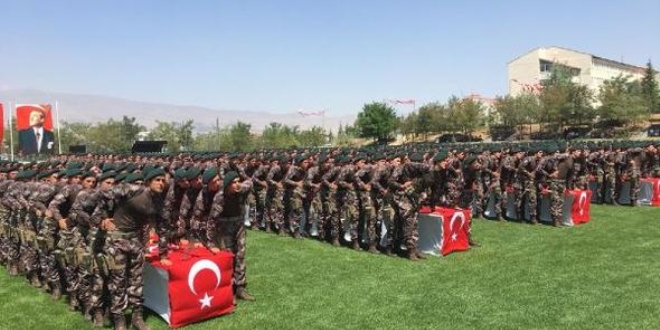 Niğde'de 812 özel hareket polisi mezun oldu