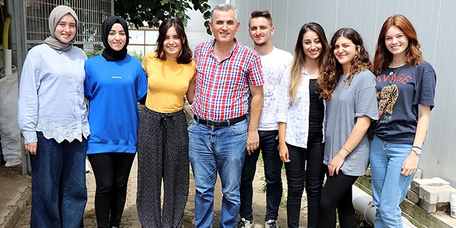 Yerli tohumların ıslahını üniversite öğrencileri yapıyor