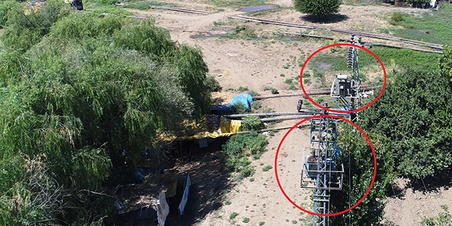 Kaçak elektrikle mücadelede 'drone' dönemi başladı