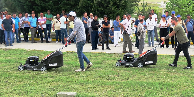 Bahçıvan olabilmek için yarıştılar