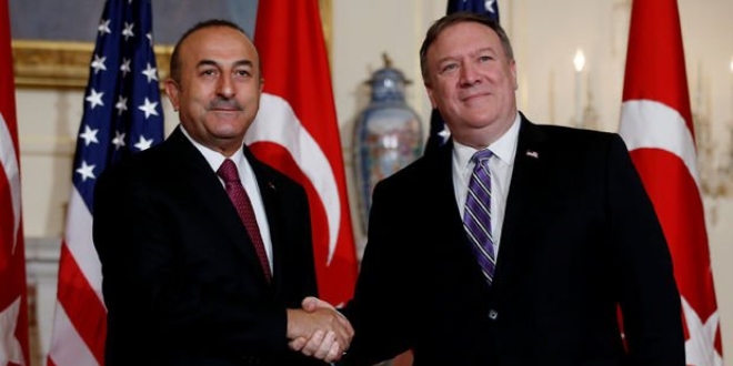 avuolu ile ABD Dileri Bakan Pompeo grmesi sona erdi