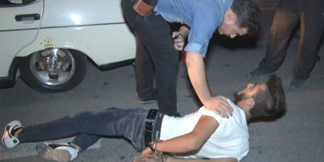 Konya'da 'Bask ocuk' polisten kaamad