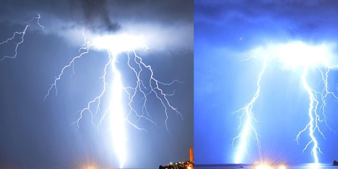 Bu fotoğraf Meteoroloji tarafından görüntülendi