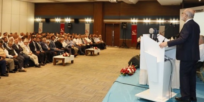 Saadet Partisi'nde kongre ertelendi
