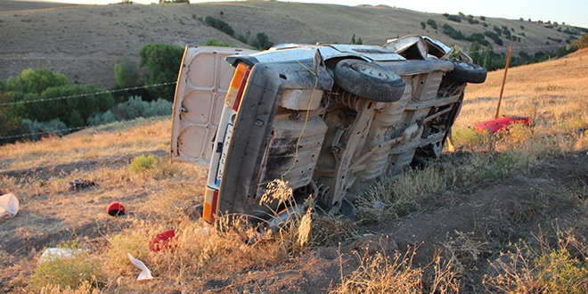 Amasya'da trafik kazası: 1 ölü, 3 yaralı