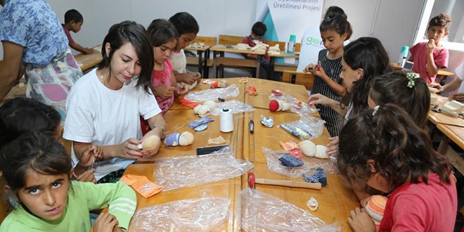 Fındık işçilerinin çocukları için 'ders zili' çaldı