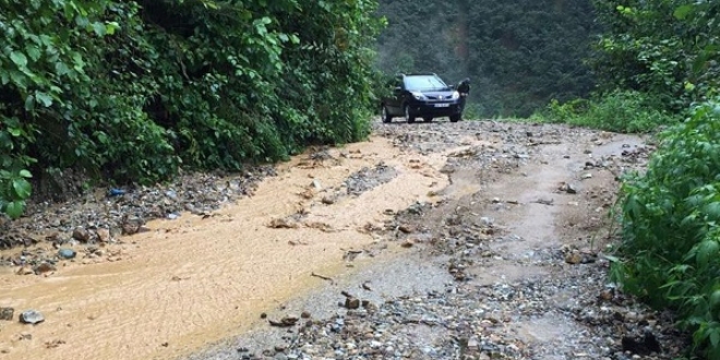 Giresun'da sel ve heyelan uyarısı