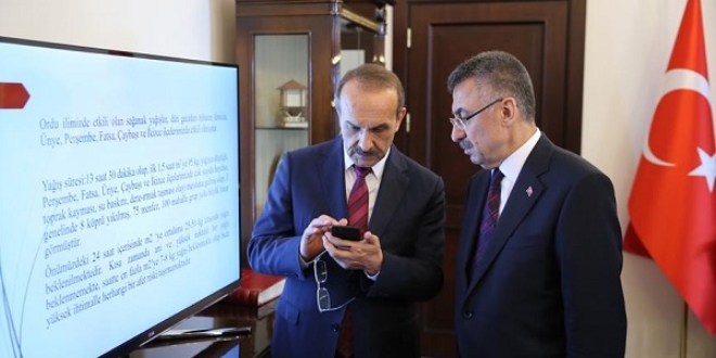 Cumhurbaşkanı Yardımcısı Oktay, selin bilançosunu açıkladı