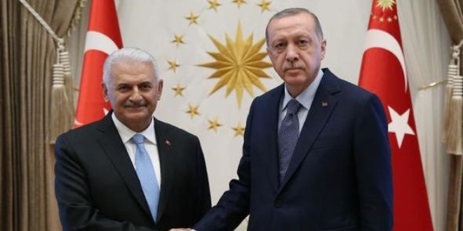 Erdoğan, TBMM Başkanı Yıldırım'ı kabul etti