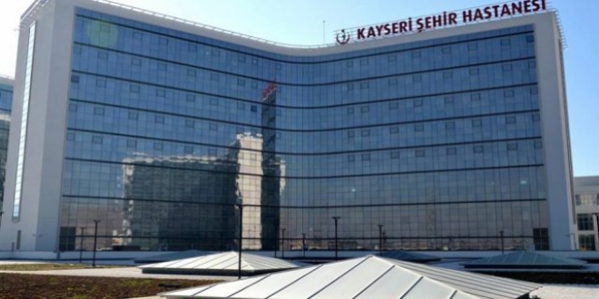 Kayseri Şehir Hastanesi konforuyla göz dolduruyor