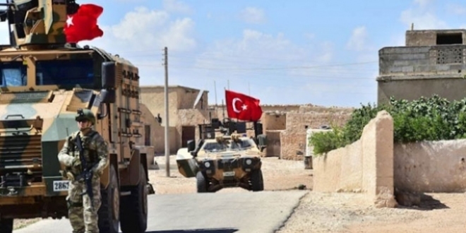 TSK'dan Münbiç hattında 28'inci devriye