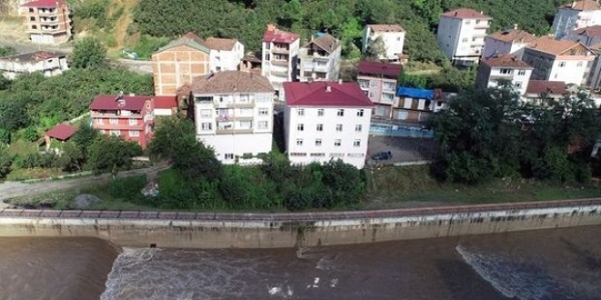 Ordu'da 18 ev tedbir amacıyla boşaltıldı