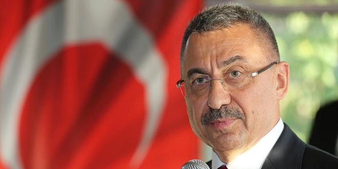 Cumhurbaşkanı Yardımcısı Oktay'dan taziye mesajı