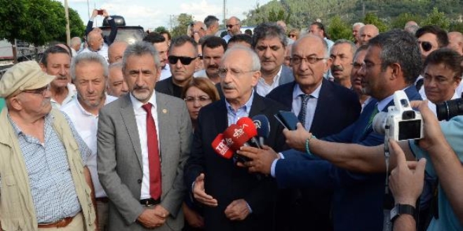 Kılıçdaroğlu, Ordu'daki sel bölgesini inceledi