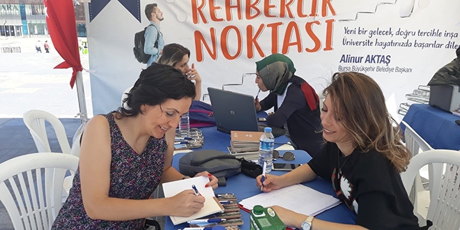 Bursa Büyükşehir'den üniversite adaylarına tercih desteği