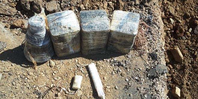 Bitlis'te 100 kilogramlk patlayc imha edildi
