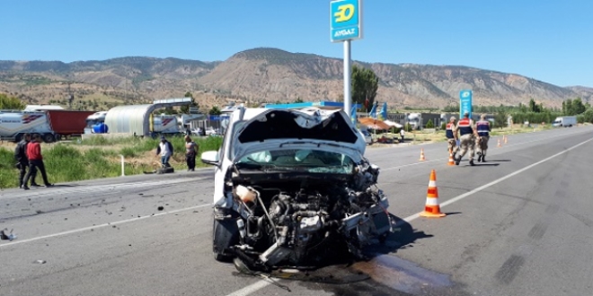 Sivas'ta trafik kazası: 6 yaralı