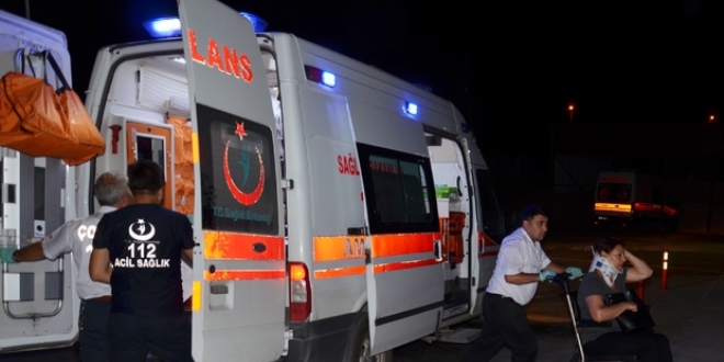 Çorum'da trafik kazaları: 13 yaralı