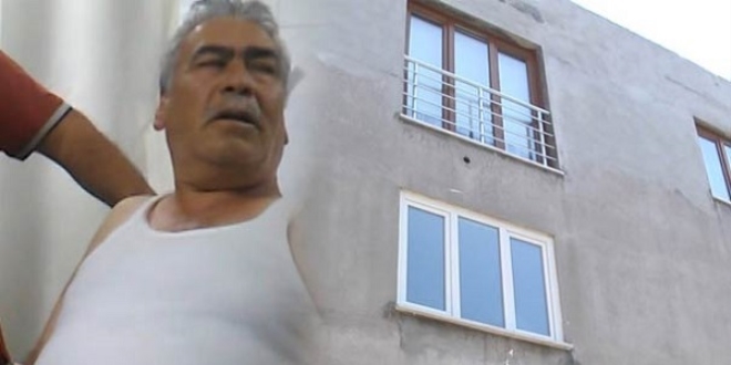 Keçi, 3'üncü kattan adamın üzerine düştü