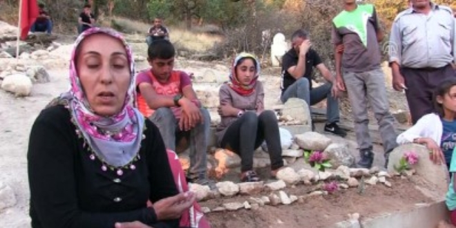 Siirt'te şehit yakınları bir bayrama daha buruk girdi
