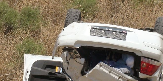 Sinop'ta otomobil şarampole devrildi: 2 ölü, 1 yaralı