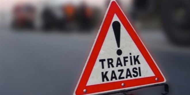 Gaziantep'te trafik kazas: 1 l