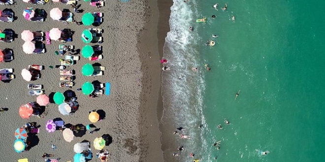 Batı Karadeniz sahillerinde bayram bereketi