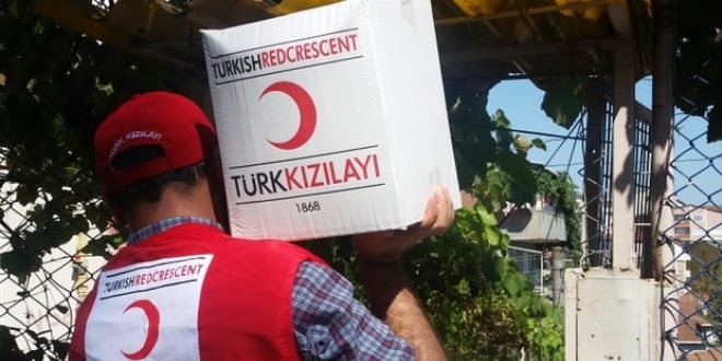 Kızılay'dan 20 bin Pakistanlı aileye kurban yardımı