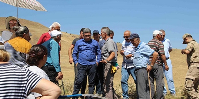 Köy halkı bu an için 35 yıl bekledi