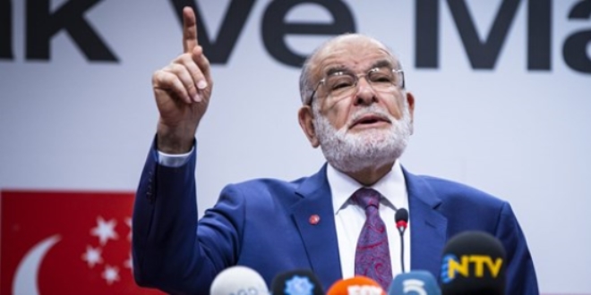 Karamollaoğlu: Deniz bitti, duvara tosladık