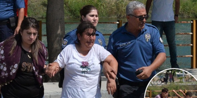 Oğlu kanalda kaybolan annenin feryadı yürek burktu