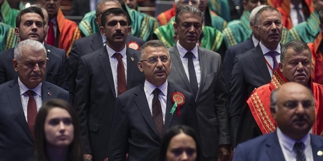 Cumhurbaşkanı Vekili Oktay'dan adli yıl mesajı
