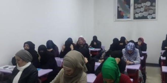 Suriyeliler kurslarla meslek sahibi oldu