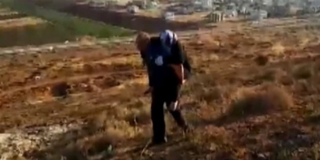 Polis yaralı Suriyeliyi 2 kilometre sırtında taşıdı