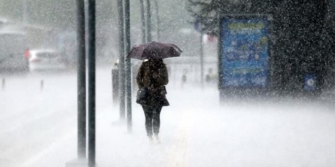 Meteoroloji'den 12 ile kuvvetli yağış uyarısı