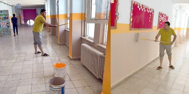 Okul müdüründen örnek davranış