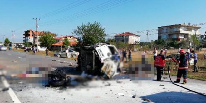 Sakarya'da 7 kişinin öldüğü kazada sürücü tutuklandı