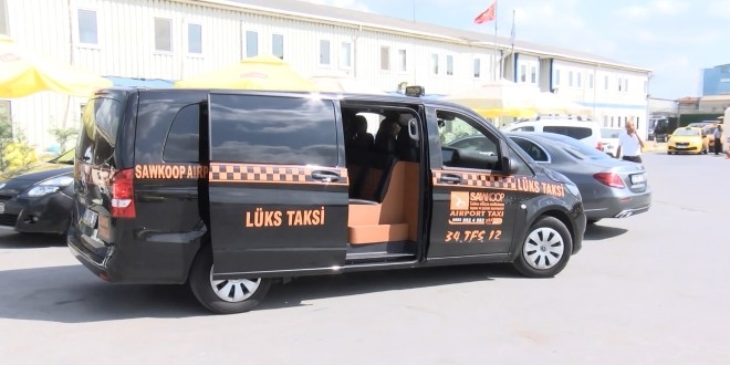 Sabiha Gökçen Havalimanı'nda lüks taksi hizmeti