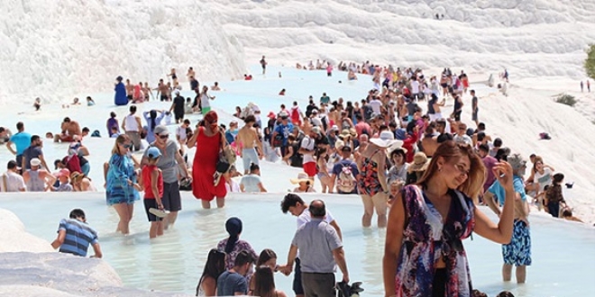 Pamukkale'ye girişe zam tepki çekti