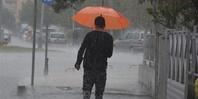 Meteorolojiden yurt geneline saanak ya uyars