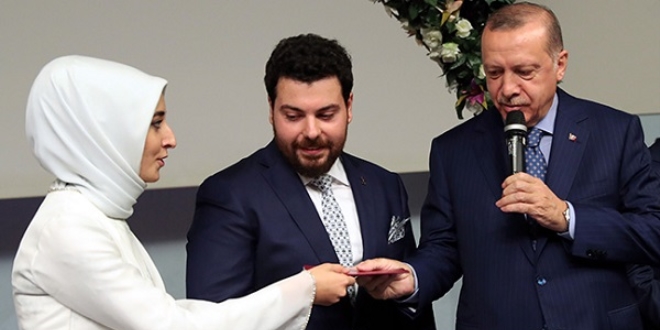 Erdoğan nikah şahidi oldu