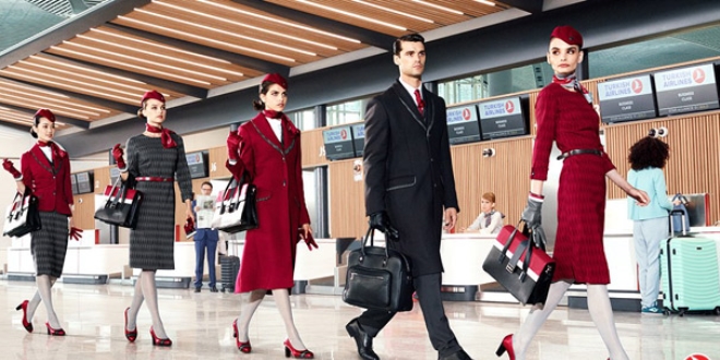 THY'nin yeni kabin üniformaları göz kamaştırdı