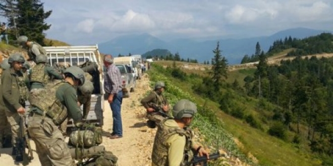 Mehmetçik, Karadeniz'de terörist 'av'ında