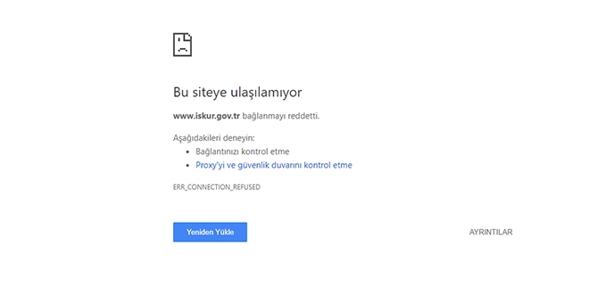 İŞKUR'un sitesi çalışmaya başladı